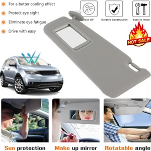 15-17 LH Side Sun Visor Gray For Toyota Camry XSE Sedan 4-Door 3.5L W/Sunroof - Picture 1 of 9