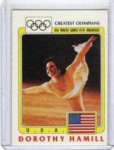 1983 Topps History's Greatest Olympians #6 Dorothy Hamill - Foto 1 di 2