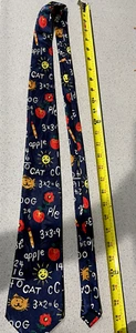 Elementary Education School Teaching Necktie Tie Steven Harris - Picture 1 of 4