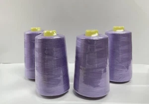 Perial Co 4 Cones Polyester Thread for Sewing Quilting Serger Light Purple - Picture 1 of 1