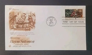 US FDC # 1561 Honoring Haym Salomon 1975. - Picture 1 of 6