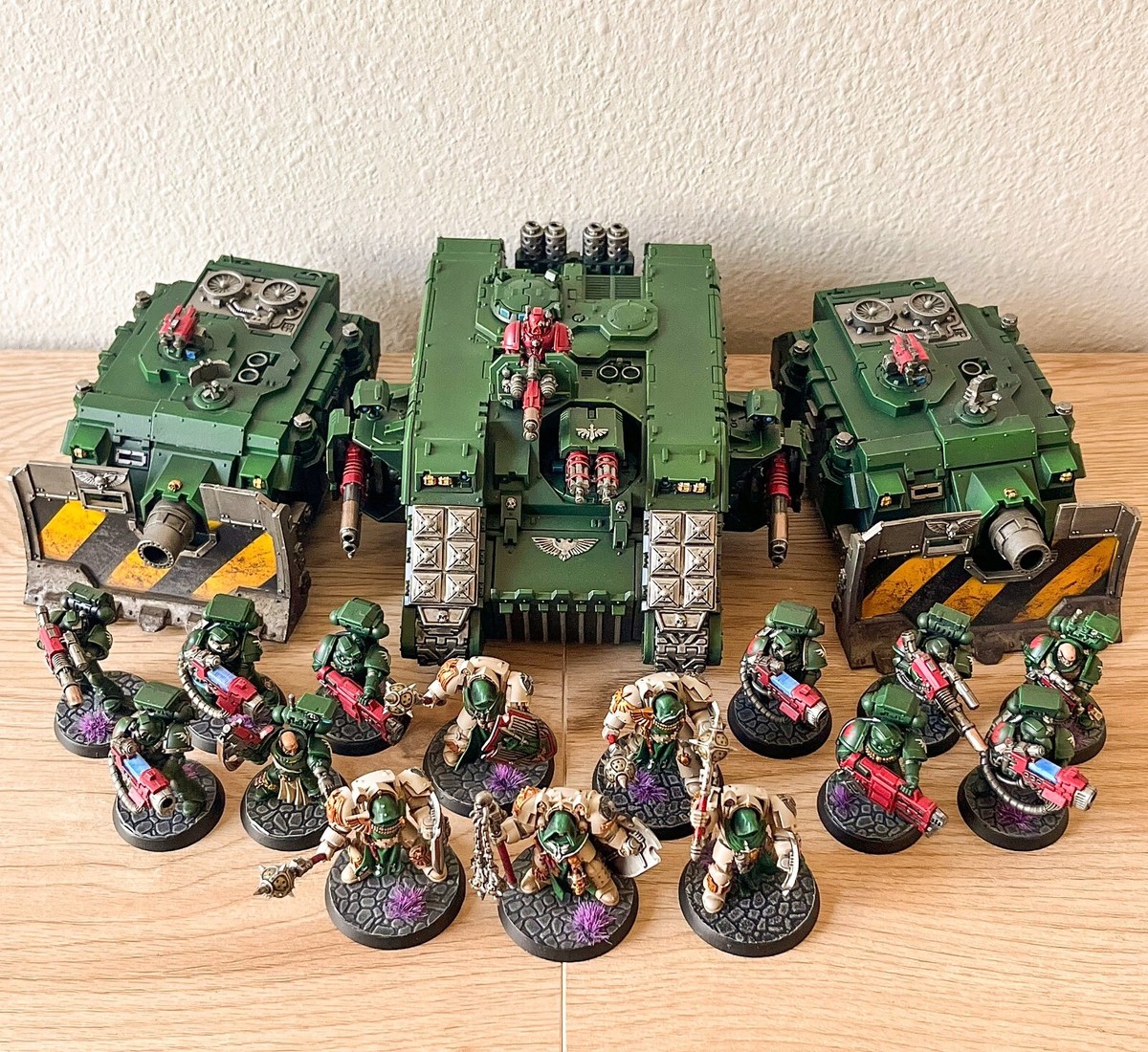 Space Marines Fully Assembled & Painted Complete Army