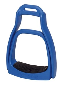 Percha de seguridad SmartRider Escape heavy, 80-110 kg estribo occidental azul - Imagen 1 de 2