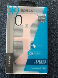 Speck CandyShell Grip Case für iPhone X ~ Quartz Pink/River Blue - Bild 1 von 7