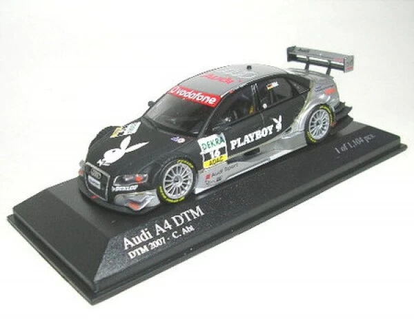 Audi A4 No.16 C. Abt DTM 2007 In OVP Con Copertura In Acrilico 1:43 Minichamps - Immagine 1 di 1