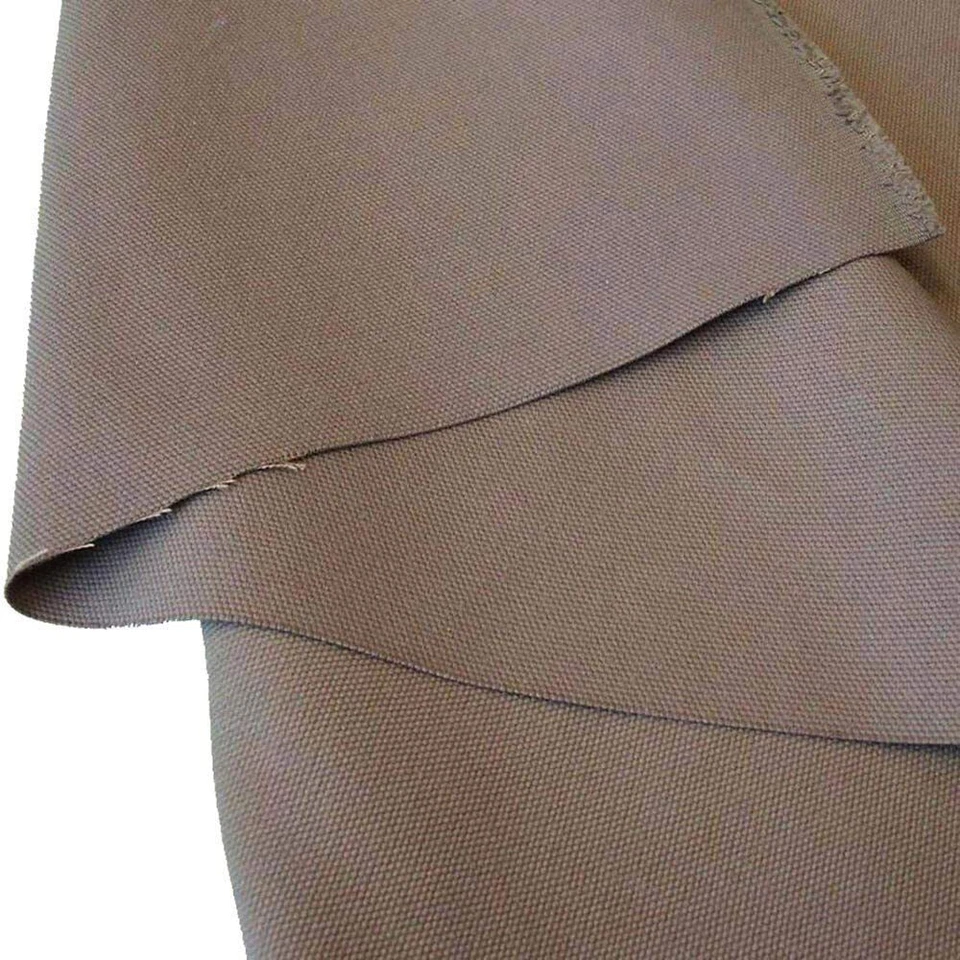 50cm taupe Baumwoll-Stoff Segeltuch robuster Canvas für Polster Kleidung - Bild 1 von 1