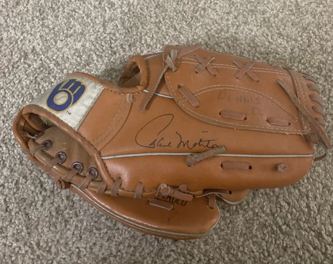Vintage Milwaukee Brewers MLB “Paul Molitor” Baseball Glove -  Promo Item B1 Cover