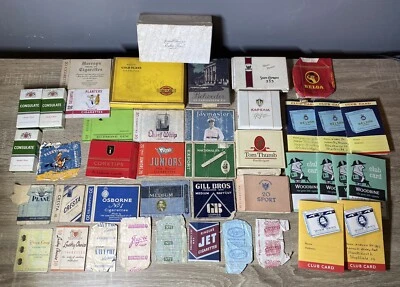 X33 Cigarette Tobacco Cigar Empty Packets Box Bundle Job Lot - 1950s 1960s 1970 - Image 1 of 4