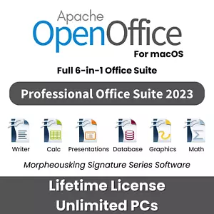 Open Office Software Suite for MAC - For Home Student Professional | CD-ROM - Picture 1 of 7