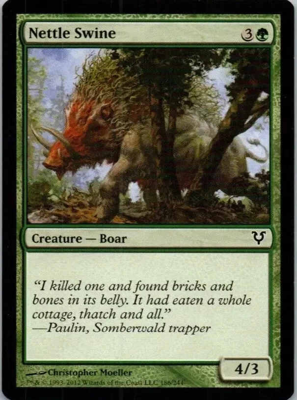 MTG Nettle Swine - AVR Avacyn Restored NM - Image 1 of 1