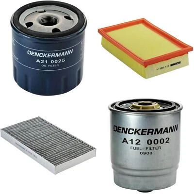 DENCKERMANN Inspección Set Filtros Para Fiat Marea Weekend 1.9 TD 100 - Imagen 1 de 4