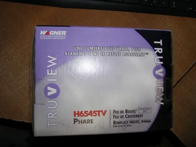 Lámpara principal Wagner H6545TV TruView haz sellado Foto 1 de 2