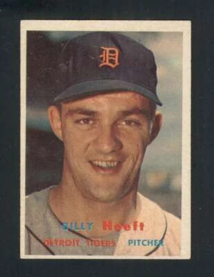 1957 Topps #60 Billy Hoeft VGEX Tigers 131761  - Image 1 of 2