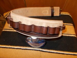 Kirkpatrick Leather Western/Sass 12ga/45 Colt Shot Gun Belt New