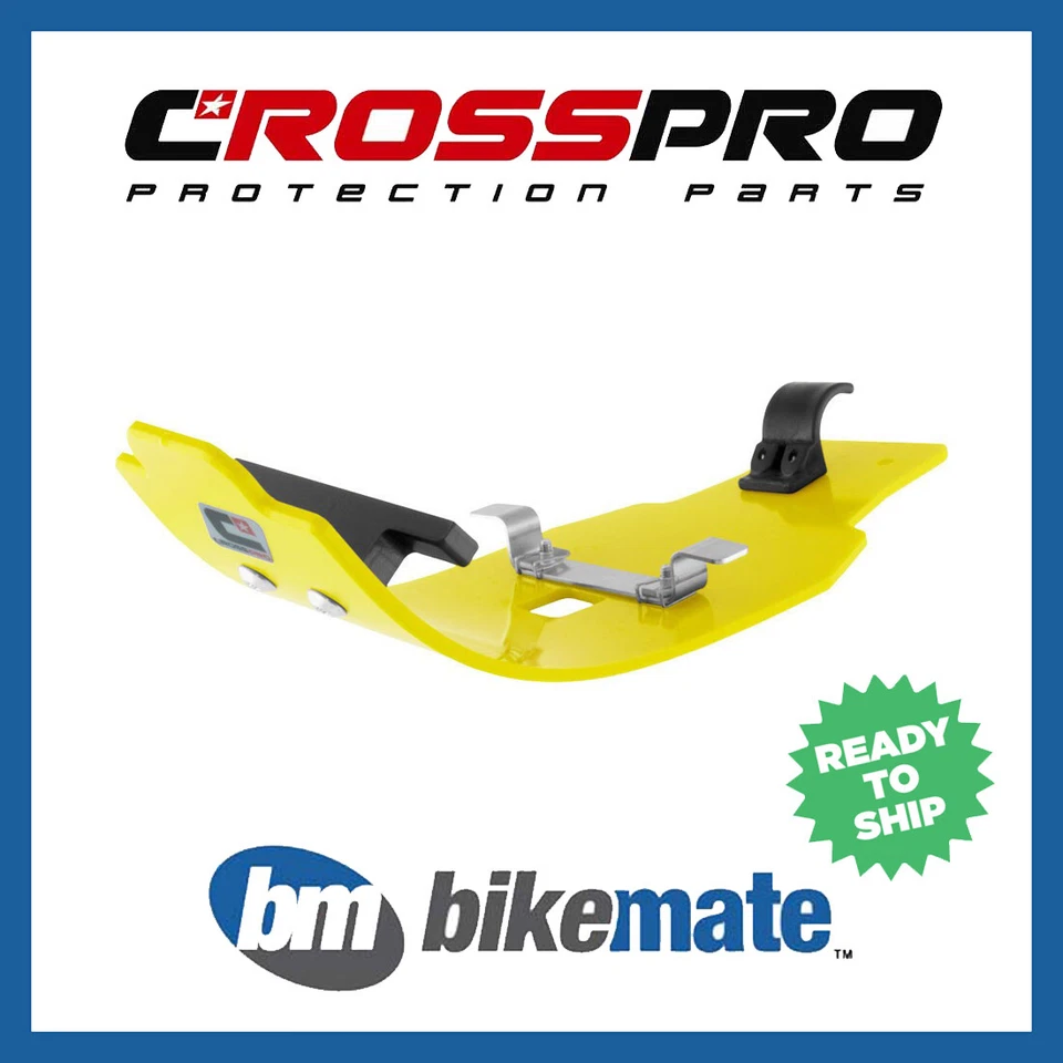 Protector de motor placa de deslizamiento MX amarillo para Husqvarna Fe 450 2017 2018 2019 Foto 1 de 1