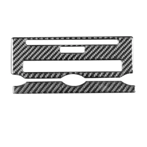 Carbon Fiber Console CD Panel Cover Trim for Land Rover Discovery 4 LR4 2012-16 - Foto 1 di 5