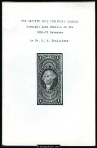 Shellabear, H.P., M.D. The Pacific Mail Steamship Company, Straight Line Cancels - Picture 1 of 1