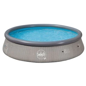 Quick Up Pool Schwimmbecken Rattan Swing 366 x 91 cm Kinderpool Swimmingpool NEU - Bild 1 von 2