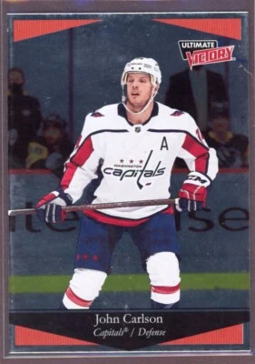 2020-21 Upper Deck Extended Series John Carlson Ultimate Victory #UV-13 Capitals - Image 1 of 2