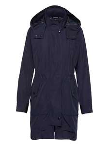 Banana Republic Lightweight Anorak with Removable Hood, Sz M Navy Blue - Picture 1 of 7