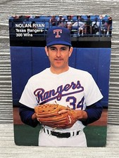 1991 Mother’s Cookies Nolan Ryan #1, 300 Wins Set Texas Rangers MLB Card