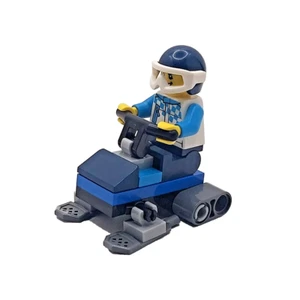 Genuino LEGO® Moto de Nieve Regalo y Minifigura Bicicleta de Nieve Decoración de Navidad - Imagen 1 de 3