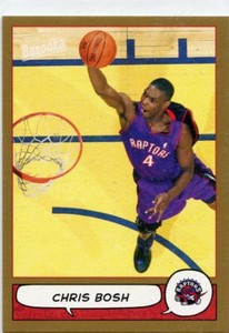 CHRIS BOSH 2004-05 Topps Bazooka Gold #11  Toronto Raptors