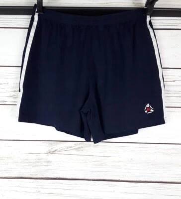 Pantalones Cortos Atléticos de Malla Starter para Mujer Talla L Azul Marino Cintura Elástica Gimnasio Entrenamiento Foto 1 de 4