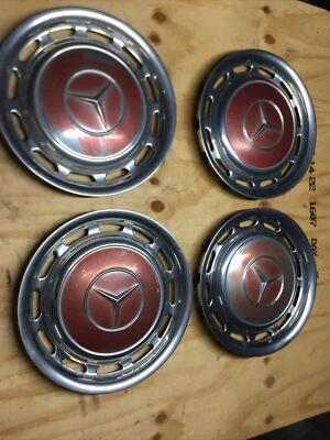 Tapacubos de rueda central delantera y trasera OEM MERCEDES BENZ 450SE 450SEL Foto 1 de 4