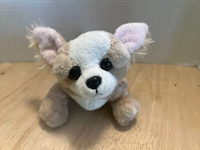 ChihuahuaPlush Stuffed Toy Dog by Ganz Brown & White 6” - Image 1 of 4