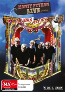 MONTY PYTHON LIVE (MOSTLY) ONE DOWN FIVE TO GO DVD, NEW & SEALED, FREE POST - Picture 1 of 1