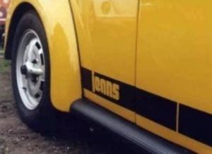 Jeans Beetle Adesivo Set per VW Volkswagen Beetle Bug Kafer Speciale - Foto 1 di 2