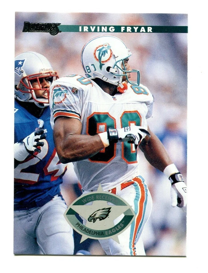 1996 Donruss #89 Irving Fryar Nebraska/Miami Dolphins - Image 1 of 1