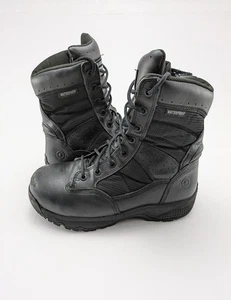 Mens Original S.W.A.T Metro 9" WP SZ Safety Tactical Black Boots 129101 Size 5.5 - Picture 1 of 8