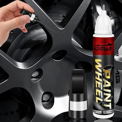 Dark Gun Gray Rim Touch Up Paint, Efficient Car Wheel Scratch Repair for Tesl... Foto 1 de 4