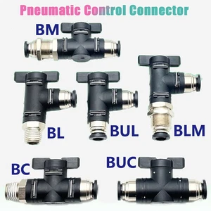 Druckluft Steuerverbinder Luftschlauch Schalter Schlauch Schlauch Inline Steckverbinder - Bild 1 von 69