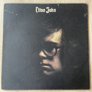 ELTON JOHN "ELTON JOHN" self-titled 1970 vinyl LP, Your Song, Border Song, G+ - Picture 1 of 9