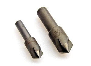 2 Pc New ATI 100 Degree Universal Countersink / Deburr Bit Set Aircraft Tools - Picture 1 of 1