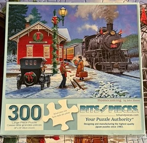 Homecoming John Sloane 300 pc Jigsaw Puzzle 18" X 24" Bits And Pieces - Picture 1 of 2