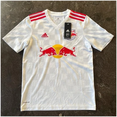 Auténtica Camiseta Adidas New York Red Bulls 11-12Y Blanca Manga Corta Nueva Con Etiquetas Foto 1 de 4