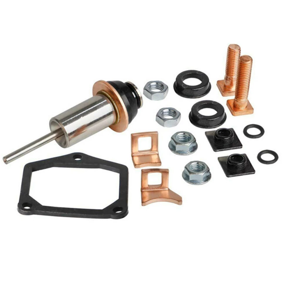 228000-6660 Starter Solenoid Repair Rebuild Kit Plunger Contacts Set For Toyota - Image 1 of 4