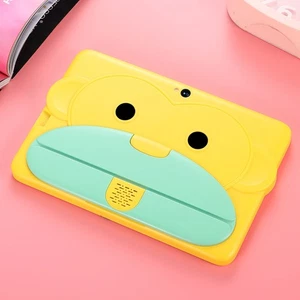 Yellow US Plug 7in Kids Tablet For Android10 5G WIFI Dual Band 2GB 32GB 8 Cores - Picture 1 of 12