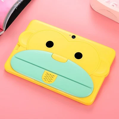 Yellow US Plug 7in Kids Tablet For Android10 5G WIFI Dual Band 2GB 32GB 8 Cores - Image 1 of 4