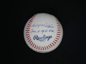 BILLY WILLIAMS SIGNED OMLB BASEBALL INSCRIBED WITH "THE MARK OF A PRO" - JSA COA - Picture 1 of 2