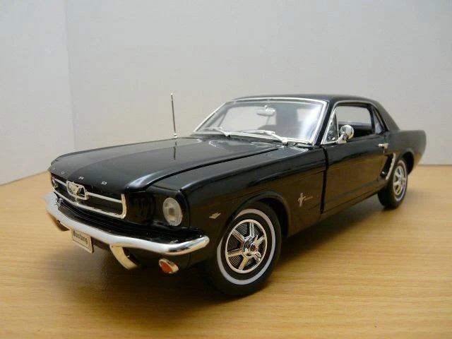 FORD MUSTANG coupe HARD TOP noir 1/18 1964 1/2 - Image 1 of 1