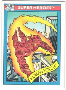 1990 Impel Marvel Universe Human Torch #33 - Bild 1 von 2
