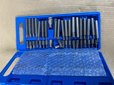 Silverline 881641 Hex T20 T55 And Spline Bit Set 40pcs New - Image 1 of 2
