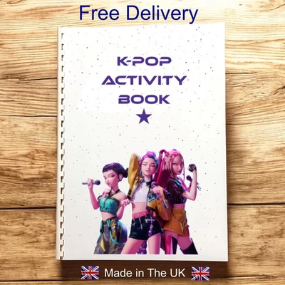 K-Pop Activity Book – BTS/BLACKPINK Games & Colouring Pages for Fans! - Image 1 of 4