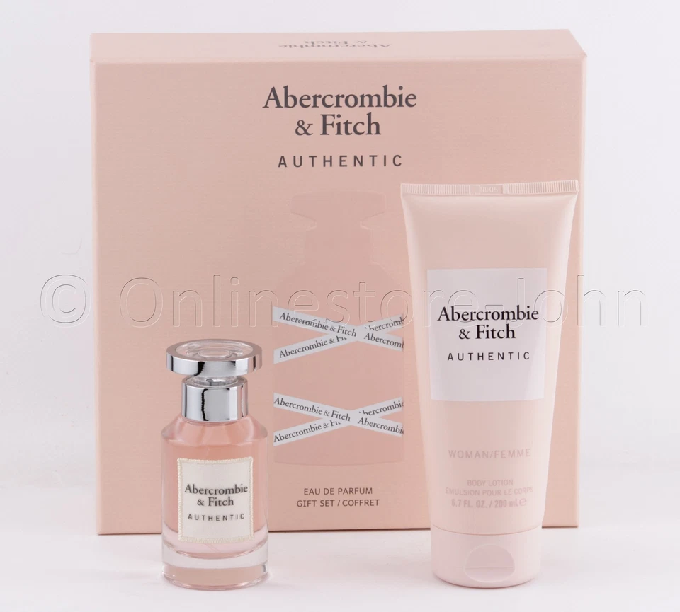 Abercrombie & Fitch - Authentic Woman / Femme Set - 50ml EDP + 200ml Body Lotion - Bild 1 von 1