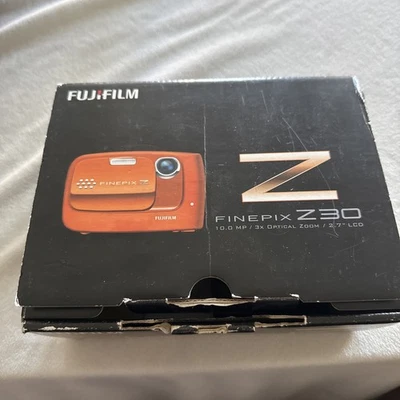 Fujifilm FinePix Z30 10mp Digital Camera Orange With Battery For Battery - Image 1 of 4